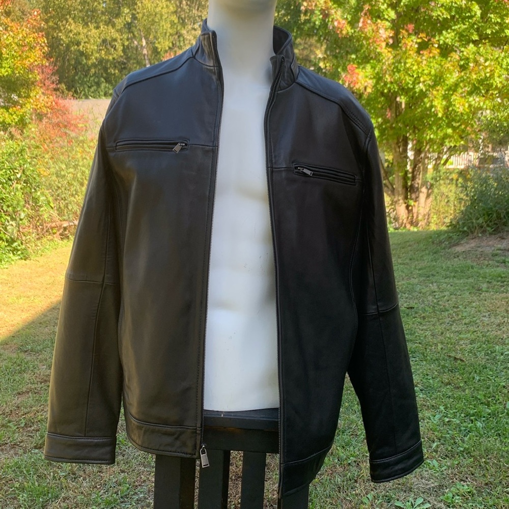 New Zealand lamb leather Jacket